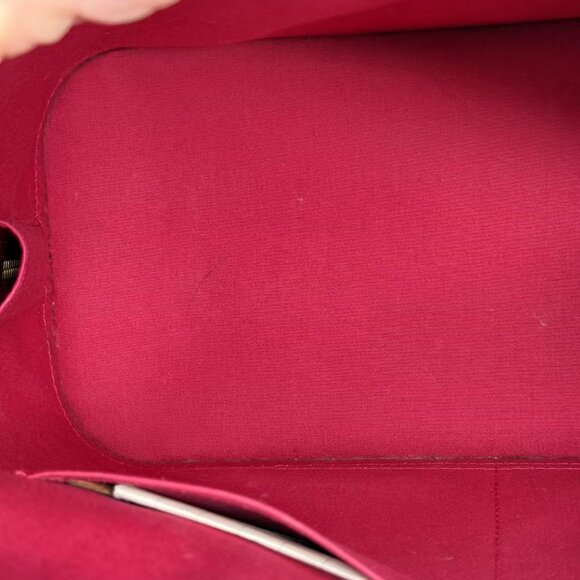 Louis Vuitton Alma PM Bag in Red Vernis Pattern  Leather with Classic Monogram - Picture 10 of 10
